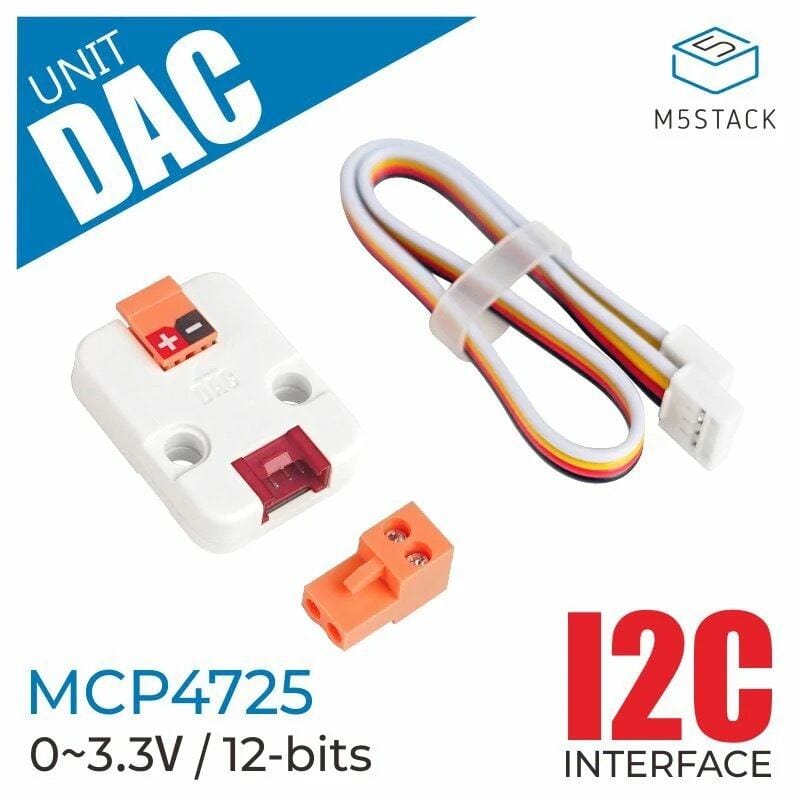 M5Stack用DACユニット(MCP4725搭載) - 画像 (2)