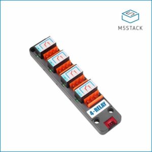 M5Stack用4チャンネルリレーユニット