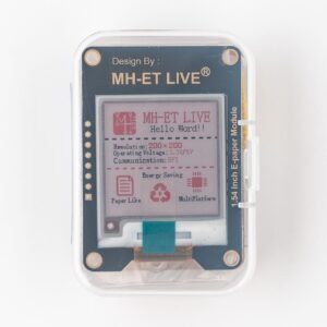 電子ペーパーモジュール（1.54インチ 赤黒）