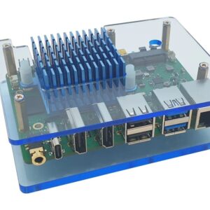 ROCK 5B用アクリルケース&ヒートシンクセット